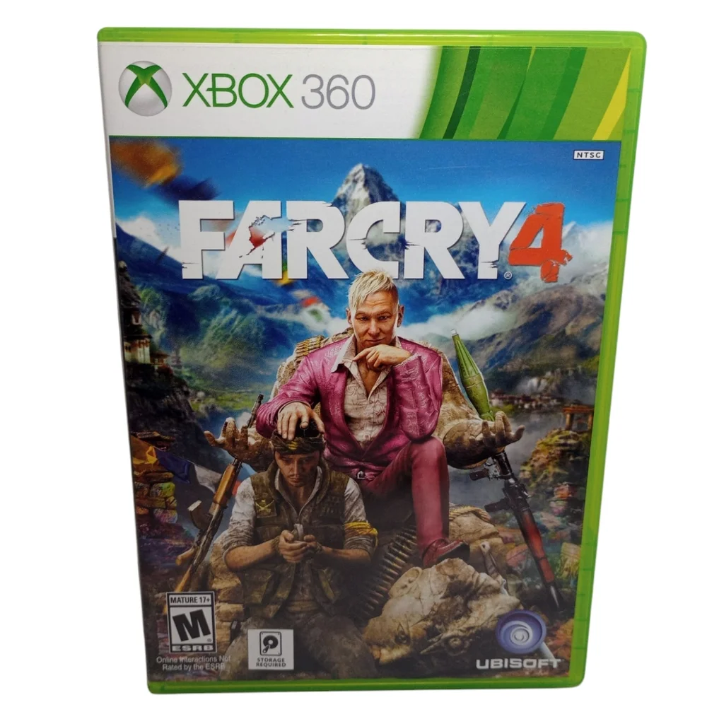 Far Cry 4 (Microsoft Xbox 360, 2014) Tested Working No Manual